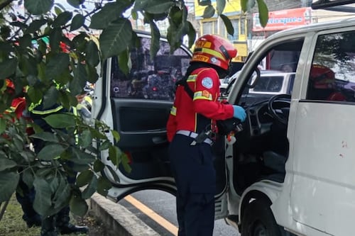 Ataque armado contra conductor de vehículo en la Roosevelt