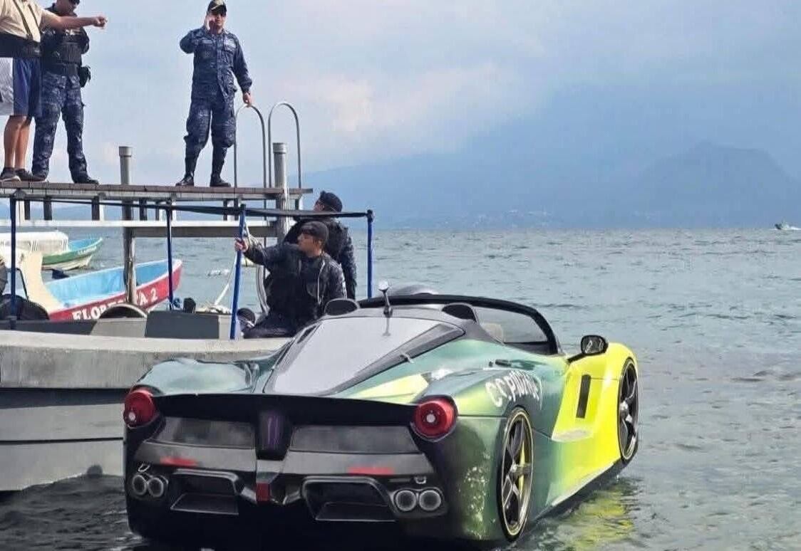 Él es Jesler Estuardo Palacios, el hombre desaparecido tras lanzarse de un jet car al Lago de Atitlán 