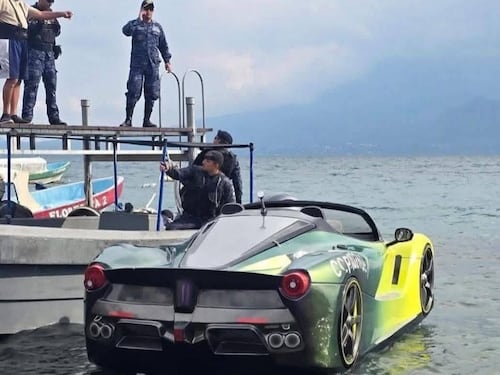 Él es Jesler Estuardo Palacios, el hombre desaparecido tras lanzarse de un jet car al Lago de Atitlán