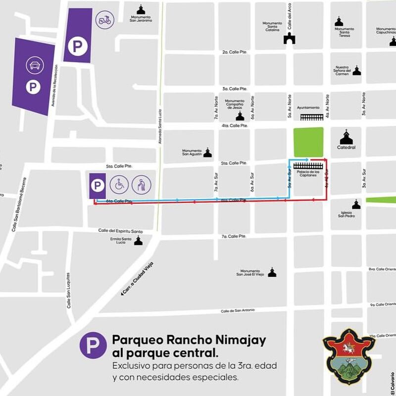 Si planeas viajar a la ciudad colonial, toma en cuenta que todo el casco urbano es peatonal.