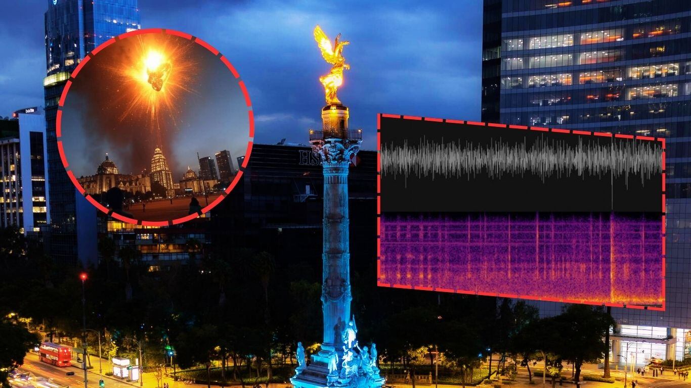 Explota meteorito en CDMX