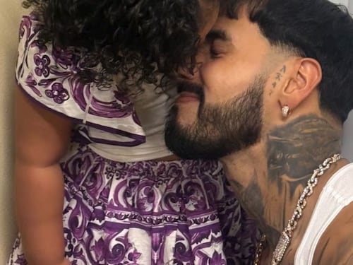 Yailin “La Más Viral” publicó unas imágenes de Anuel junto a la hija que tienen en común, Cattleya