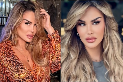 Ninel Conde presentó su nuevo color de ojos en el programa “Hoy”.