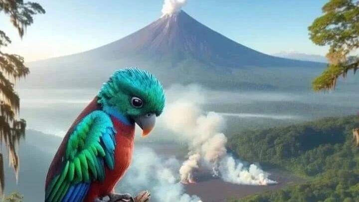 Las imágenes plasman la realidad de la biodiversidad de especies que se encuentran en peligro por el incendio.