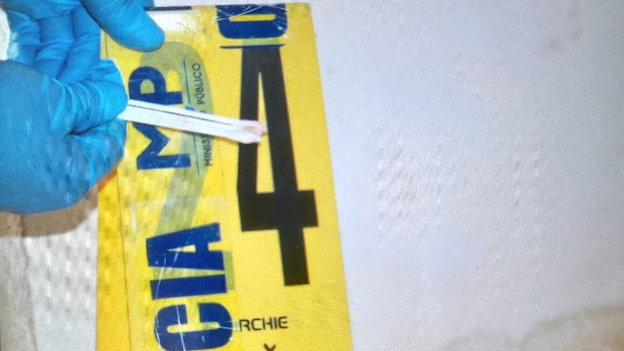 El MP documentó manchas de sangre en el inmueble. Foto MP