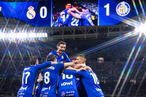 El Real Madrid cae en casa ante el Getafe