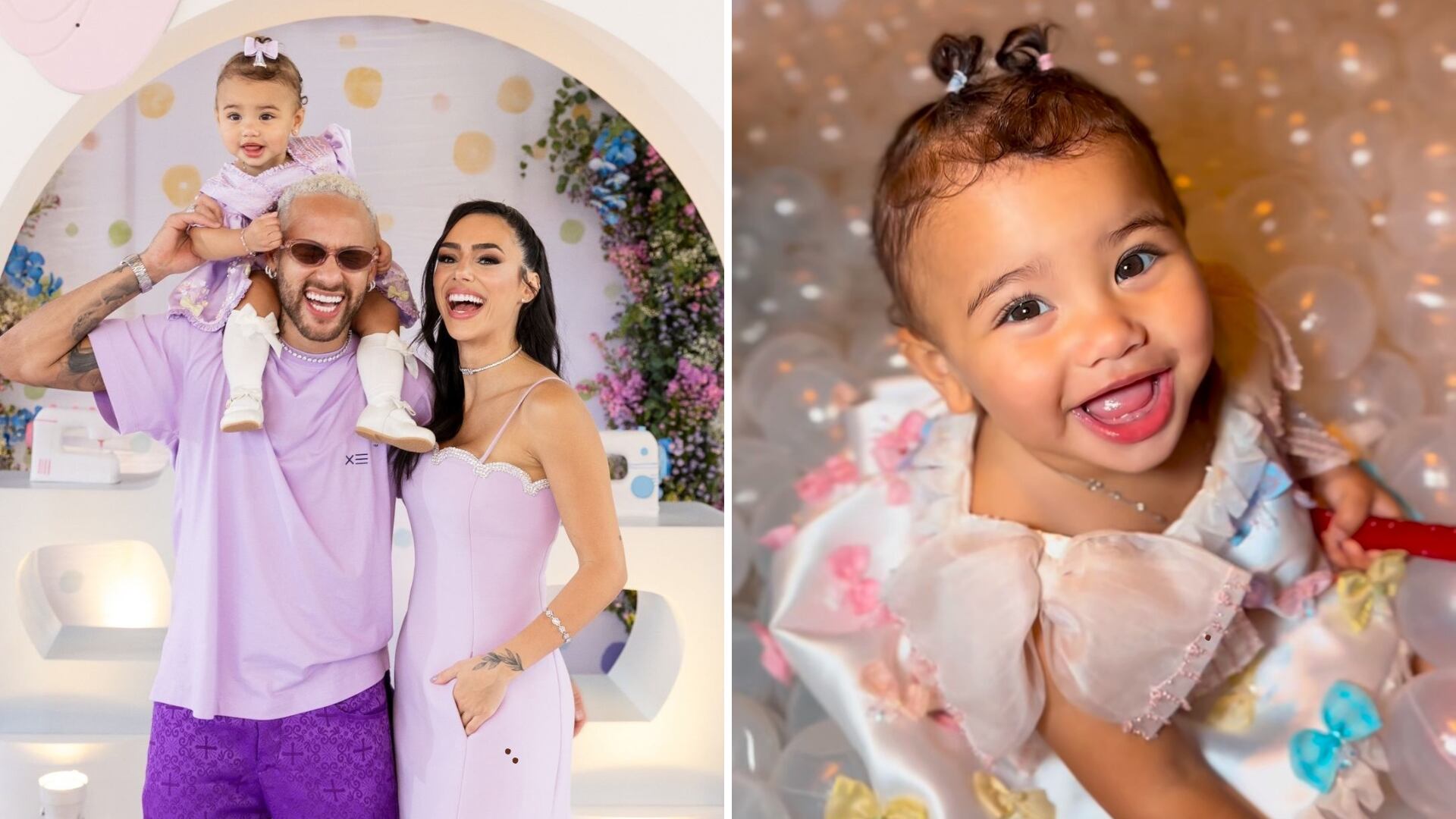 Neymar y Bruna Biancardi celebraron por todo lo alto el primer año de su hija Mavie, pero los criticaron por la usencia de los otros dos hijos del futbolista.