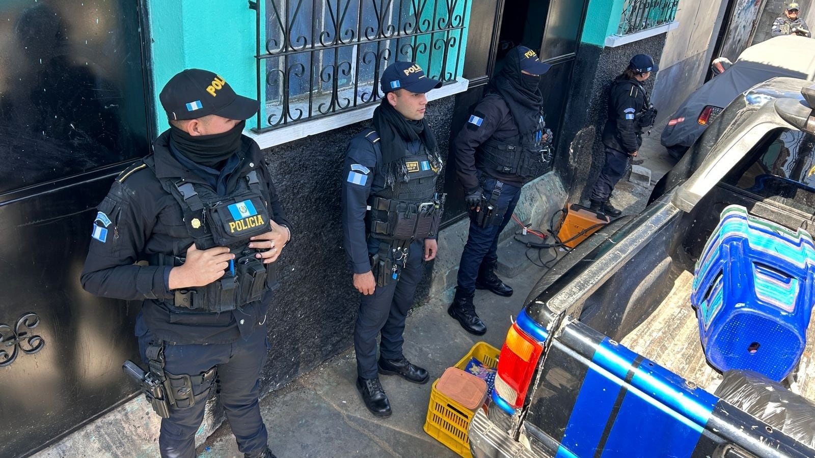 El operativo es desarrollado por la Policía Nacional Civil (PNC)