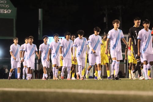 La Selección Sub-17 de Guatemala debuta con nuevo uniforme en torneo de CONCACAF