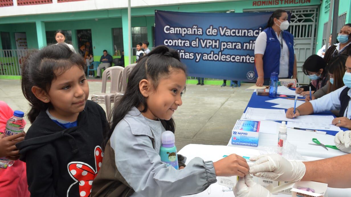 La jornada escolar de desparasitación finalizará en septiembre. Foto: Ministerio de Salud
