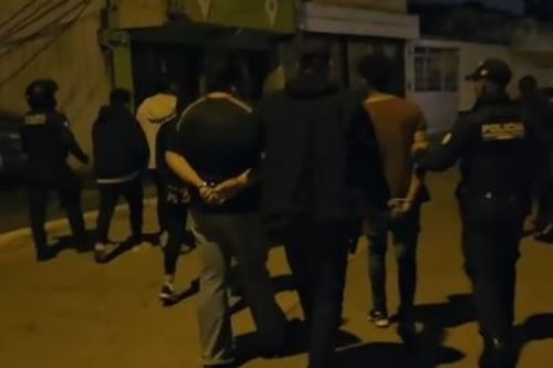 PNC desarticula banda dedicada al robo de vehículos en operativo en zona 18