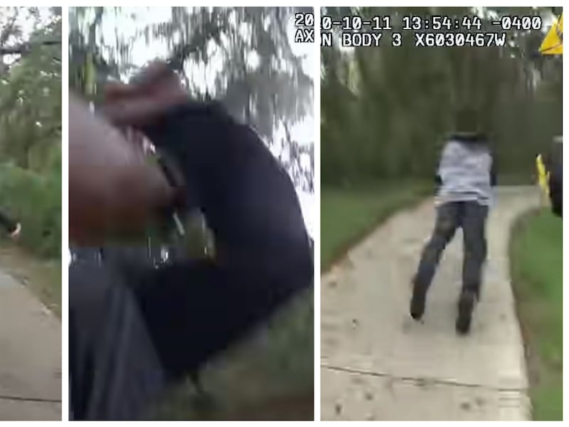 VIDEO. Hombre apuñala en el cuello a un policía; lo reducen con una pistola taser