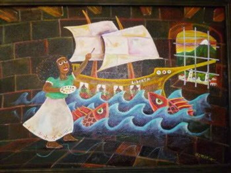 La misteriosa mujer que escapó en un barco de carbón.