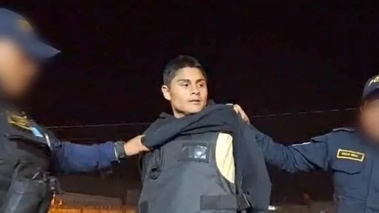 Autoridades reportan la captura de 3 pandilleros. Foto: PNC