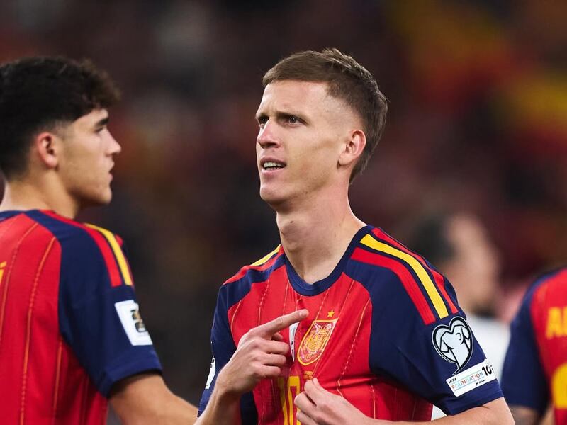 Dani Olmo cae lesionado y regresara hasta 2026