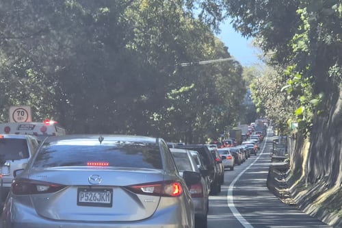 Colapsa tráfico en la ruta Interamericana por viajes de fin de año y así es el panorama