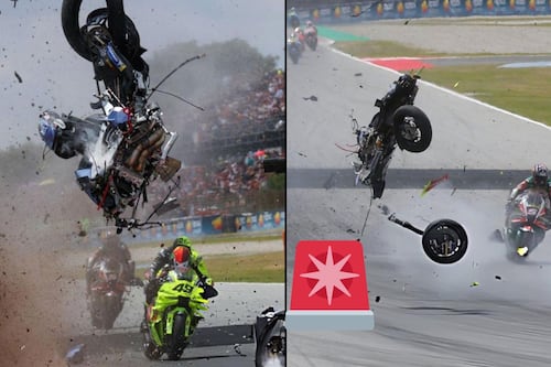Video | Terror en MotoGP: Álex Márquez sufre brutal accidente en Cataluña