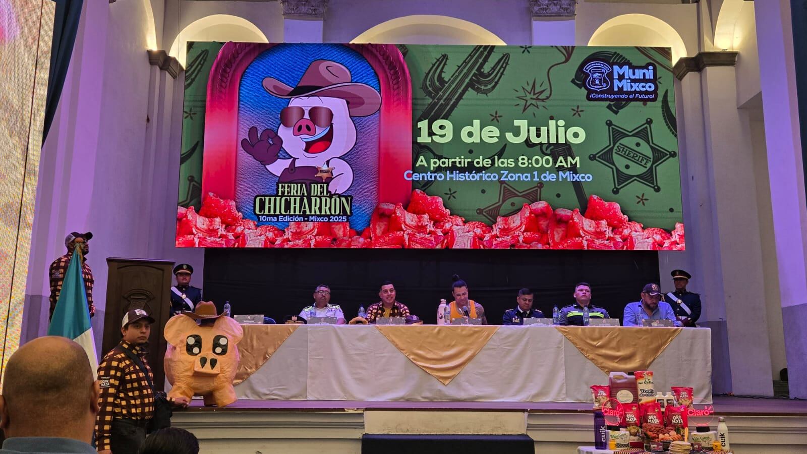 La décima edición de la Feria del Chicharrón se celebrará este sábado 19 de julio, en el parque central de Mixco. Foto: Stanley Herrarte/PUBLINEWS,