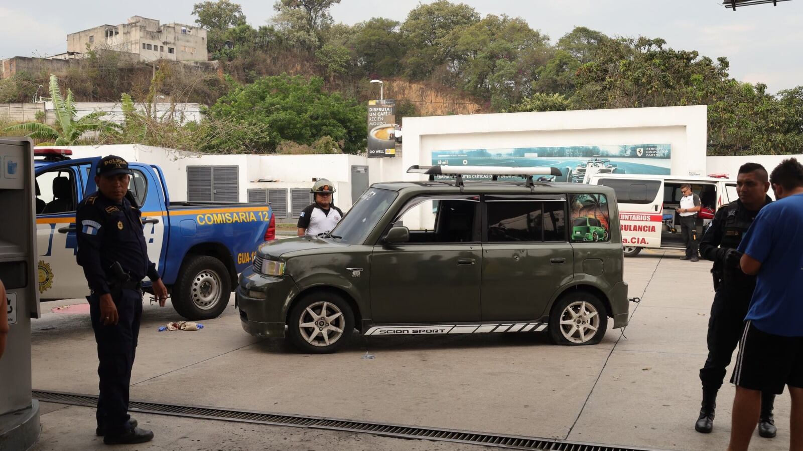 Ataque armado contra taxi pirata en Ruta al Atlántico.