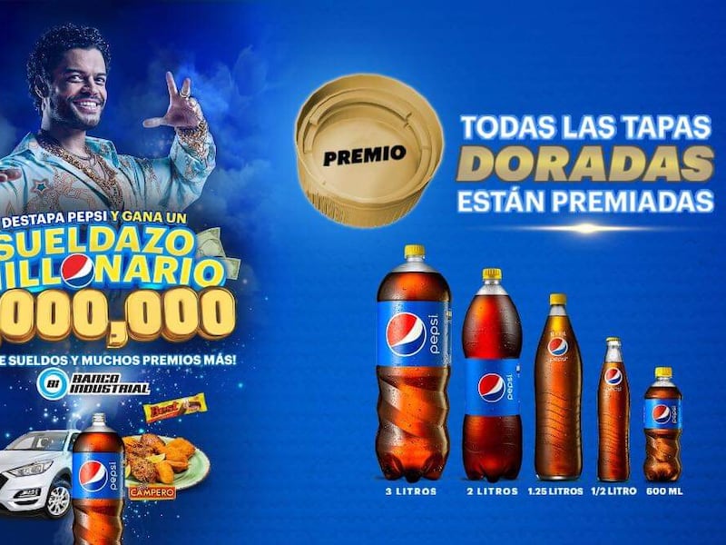 Cumplir tus deseos puede ser posible con el Sueldazo Millonario de Pepsi