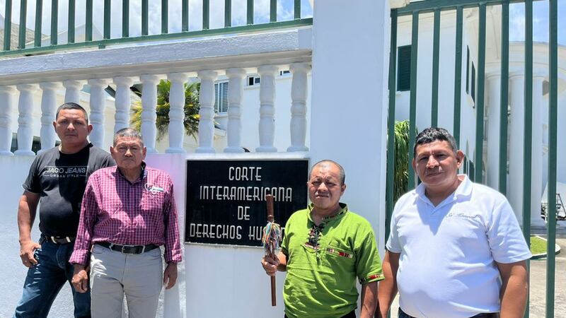 Líderes comunitarios invitan a representantes de CIDH visitar Agua Caliente Lote 9