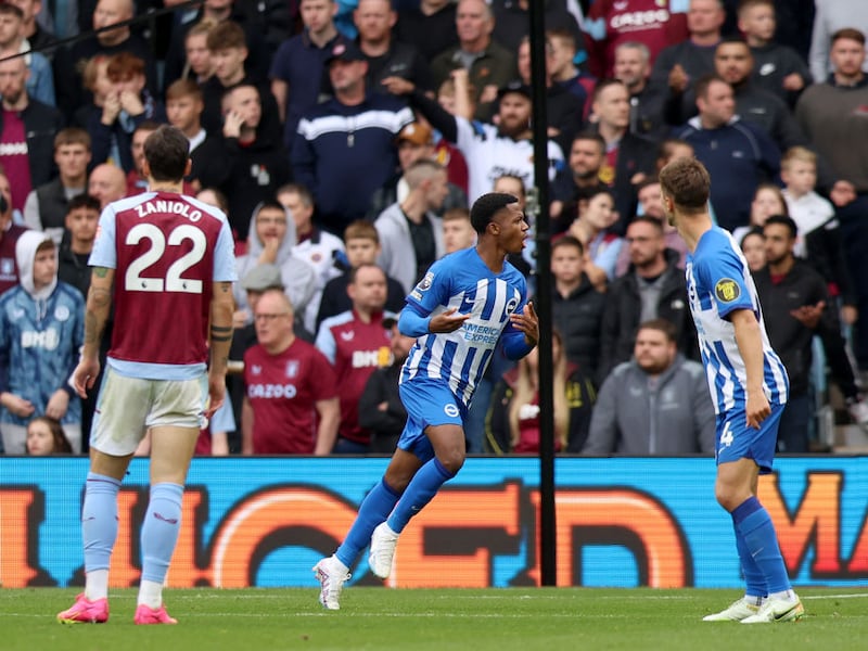 Ansu Fati anota su primer gol con el Brighton pero su equipo cae goleado