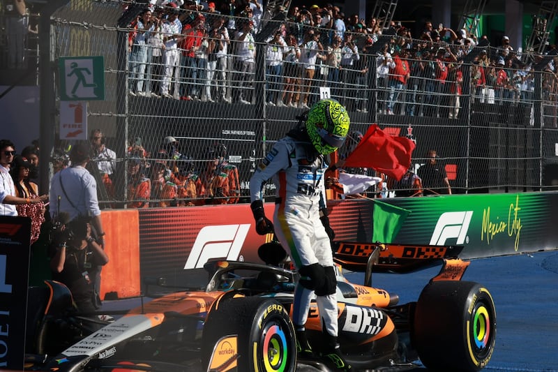 Lando Norris es líder de la F1 a falta de cuatro carreras.