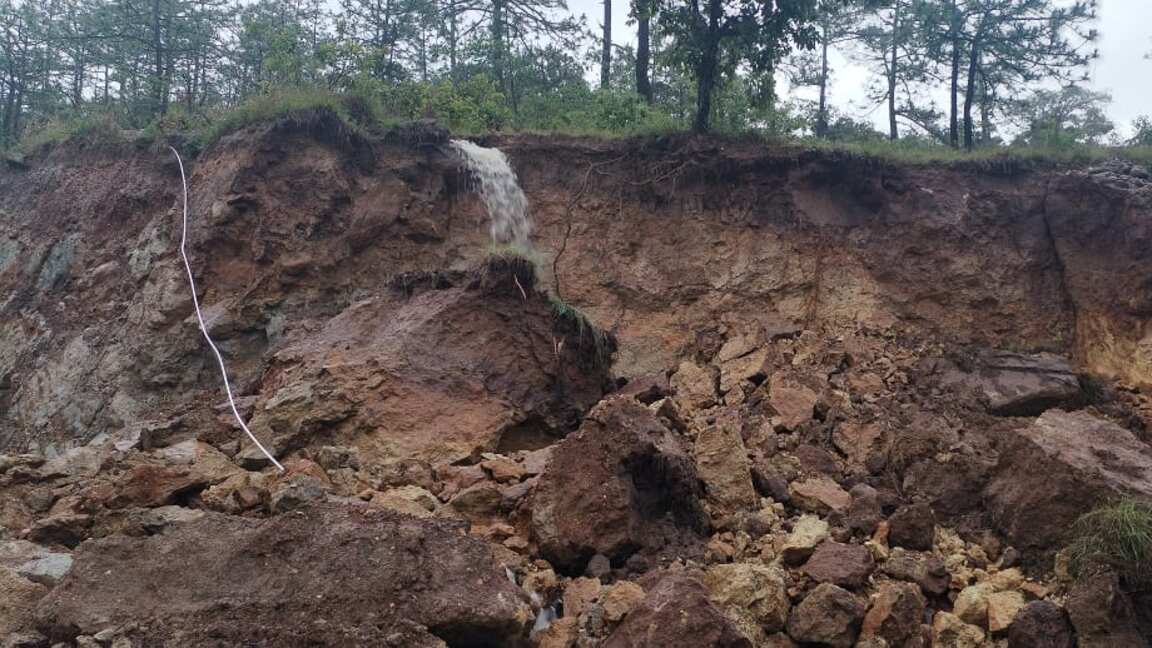 La saturación de los suelos puede provocar incidentes y emergencias. Foto Conred