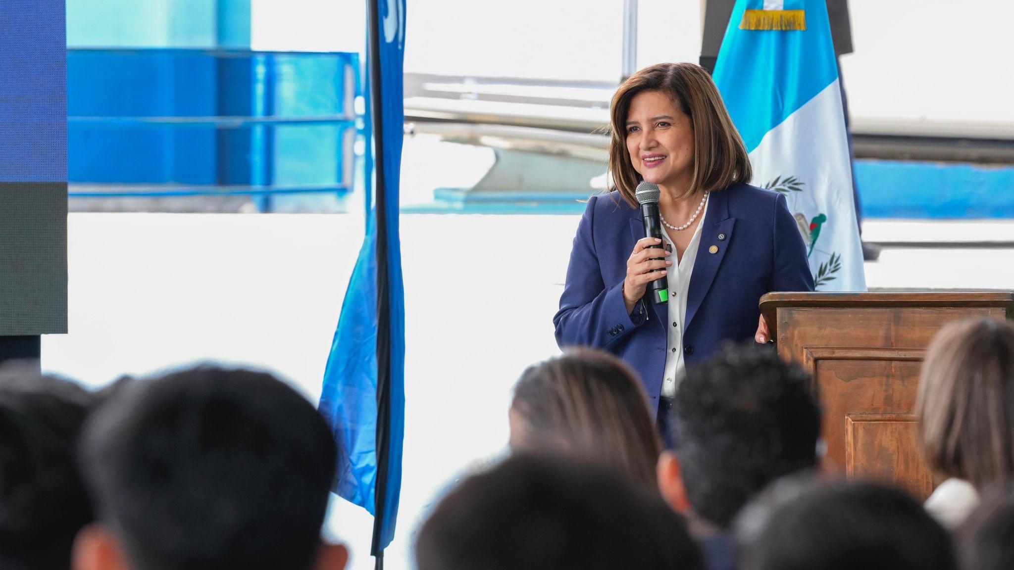 Vicepresidenta Karin Herrera