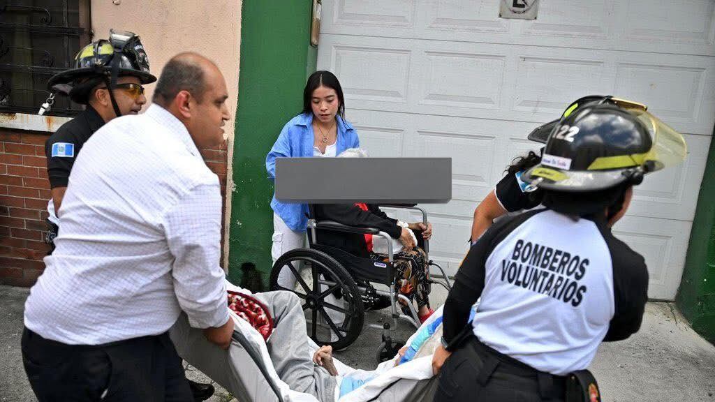El Hogar de Ancianos Juan Pablo II, pide ayuda, tras un incendio que consumió sus instalaciones el pasado 18 de julio. Foto: Bomberos Voluntarios.