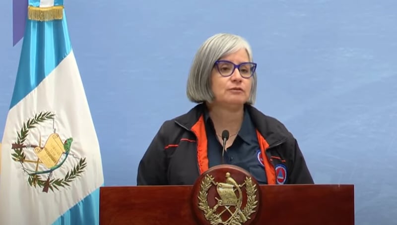 Claudinne Ogaldes, titular de la Coordinadora Nacional para la Reducción de Desastres
