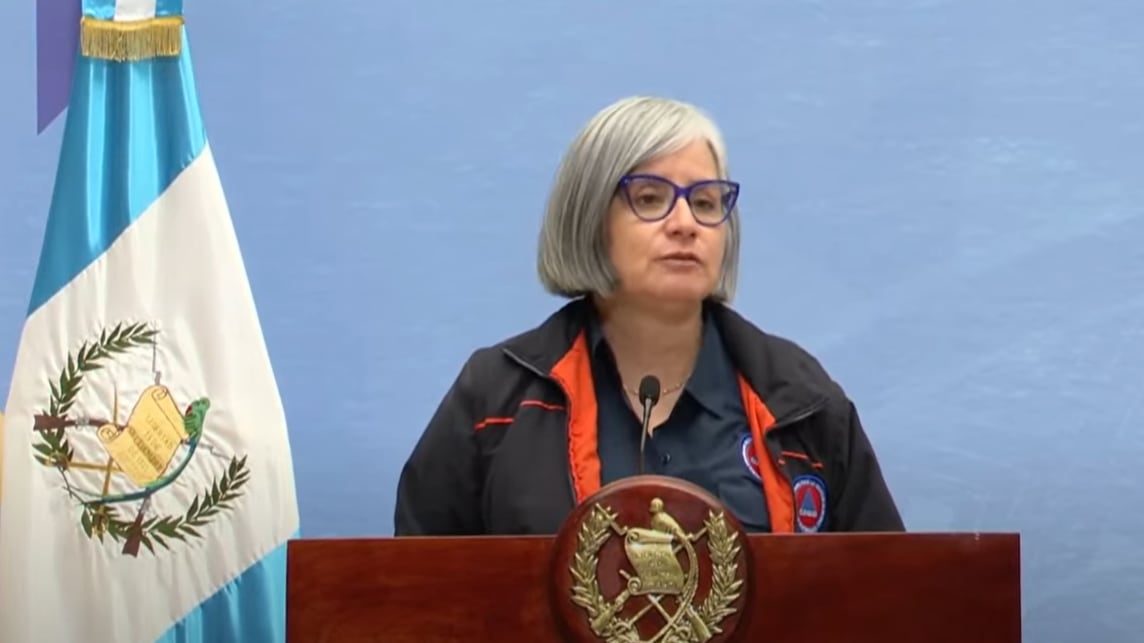 Claudinne Ogaldes, titular de la Coordinadora Nacional para la Reducción de Desastres