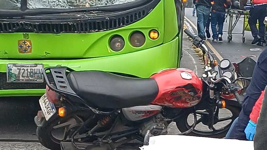 Accidente en la Aguilar Batres.