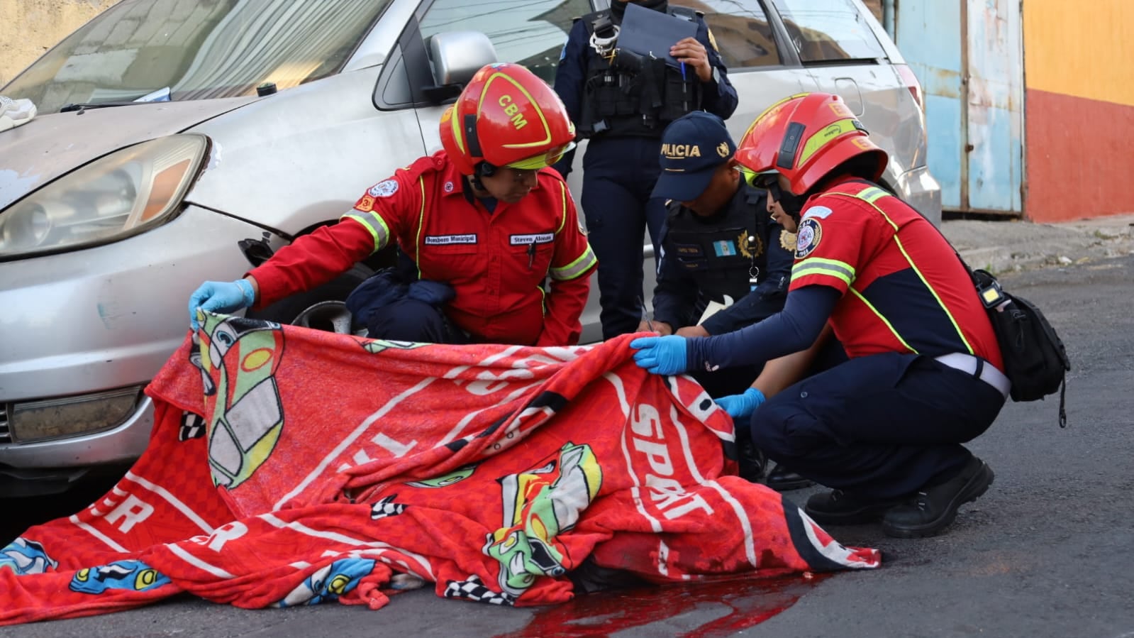 Ataque armado deja un joven fallecido. Foto: CBM