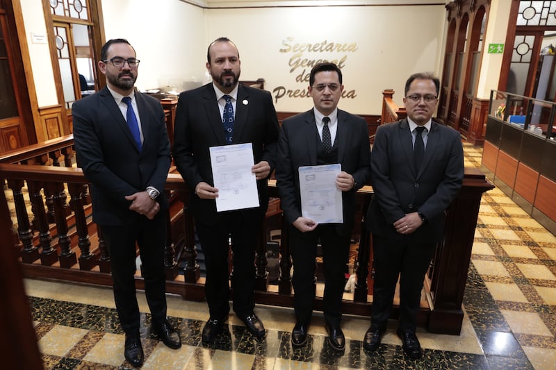 La Secretaría General de la Presidencia recibió los seis expedientes a fiscal general.