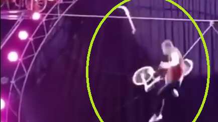 El acróbata era de origen colombiano.