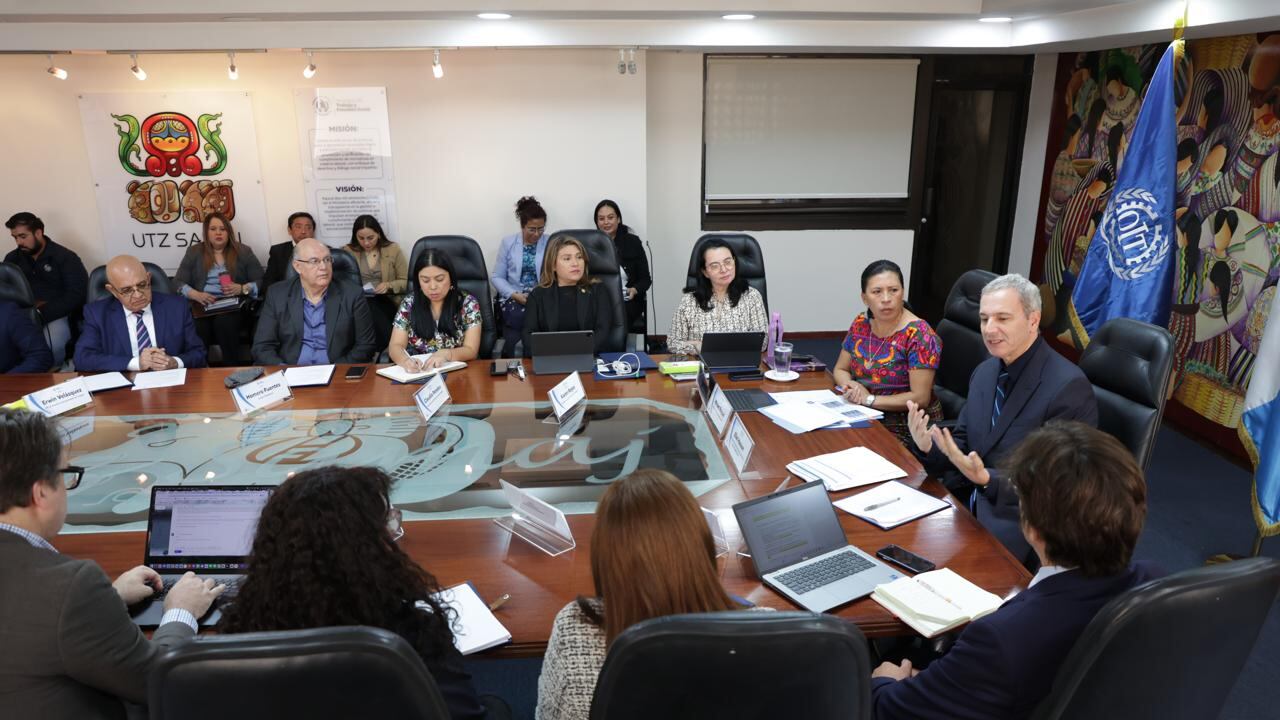 La misión tripartita busca fortalecer el diálogo social entre el Gobierno, los empleadores y los trabajadores. Foto: Mintrab.