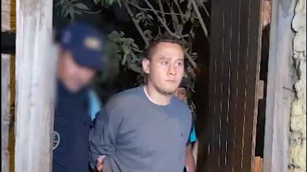 VIDEO. El principal sospechoso del crimen de Mirna se escondía en una fosa séptica