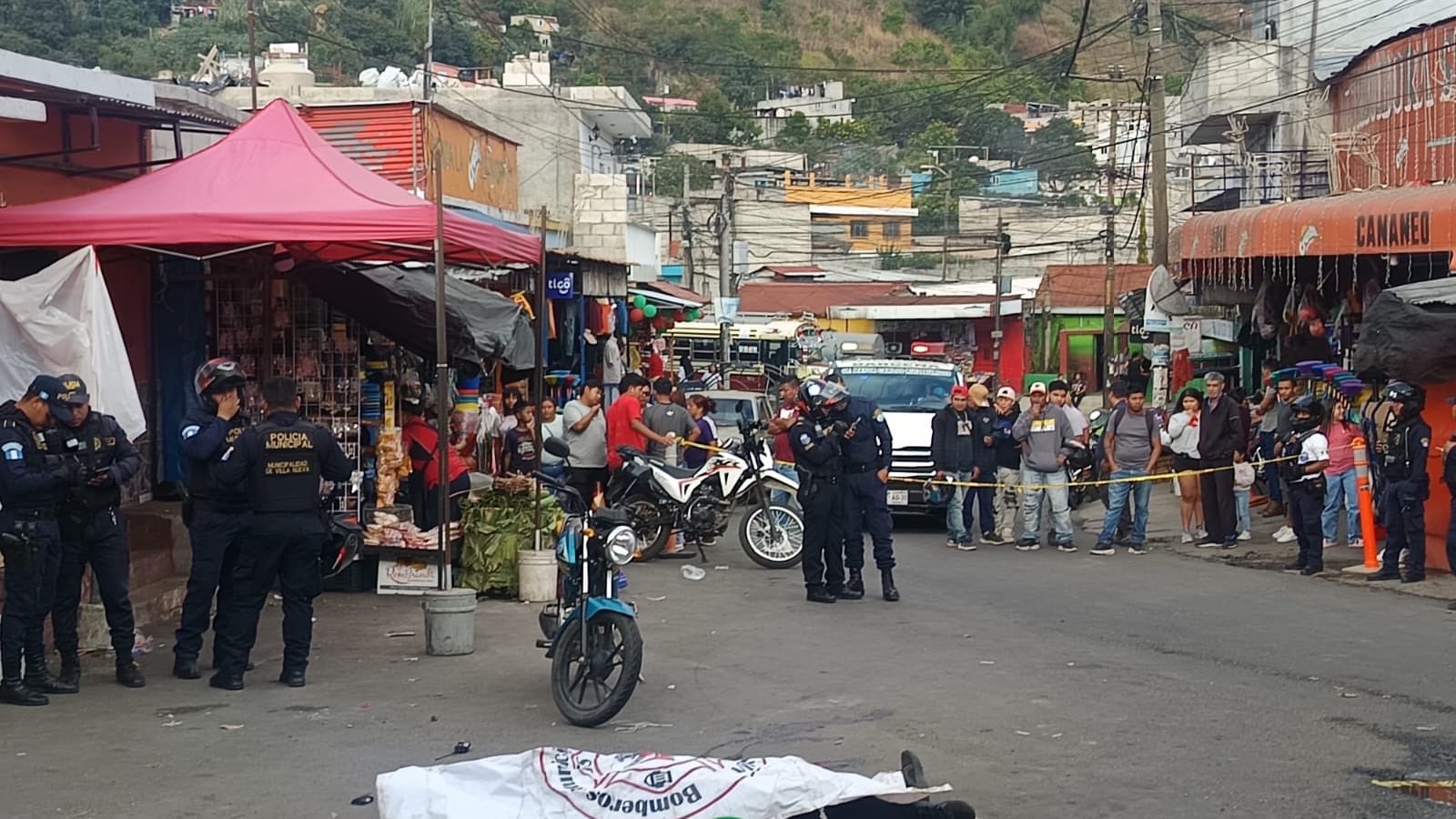 (Foto: Bomberos Municipales Departamentales)