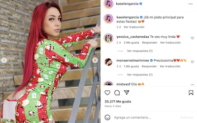 La modelo guatemalteca de OnlyFans Kaeelen García destapa su trasero