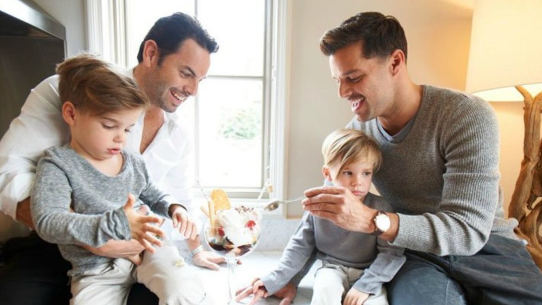 Carlos González y Ricky Martin estuvieron juntos varios años