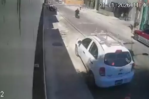 VIDEO: Así fue el momento del accidente mortal de Auner Lima en zona 10