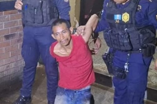 VIDEO. Así fue la recaptura del reo fugado de la cárcel “Canadá” en Escuintla