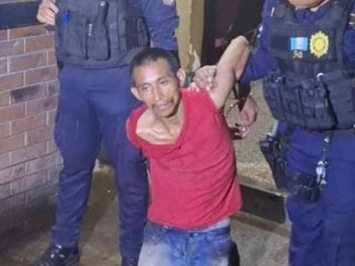 VIDEO. Así fue la recaptura del reo fugado de la cárcel “Canadá” en Escuintla