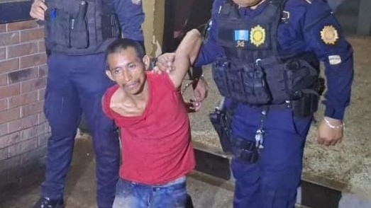 Ixcamil Alvarengaa, un reo que escapó de la granja de rehabilitación penal Canadá, el pasado 25 de noviembre. Foto: PNC