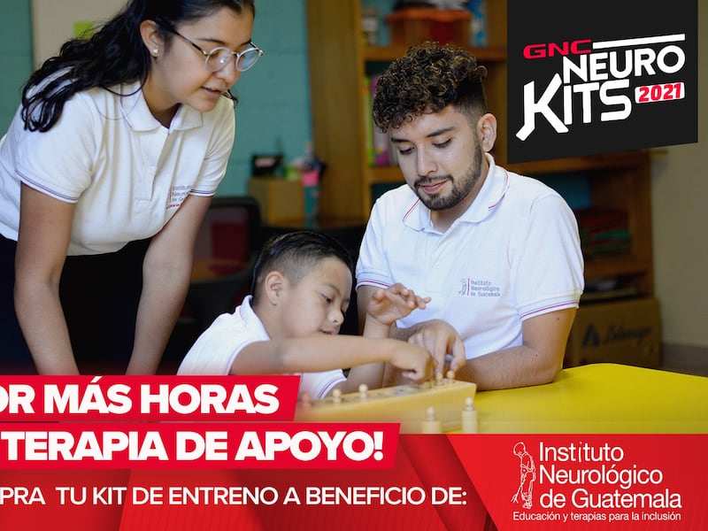 GNC Neuro Kits 2021: La causa que apoya la discapacidad intelectual o autismo en Guatemala
