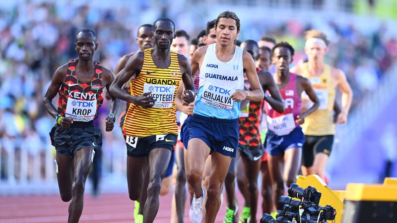 Luis Grijalva logra la mejor posición de un atleta guatemalteco en el Mundial de Atletismo