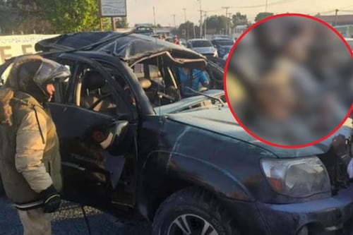 Identifican a los ocupantes de la camioneta que explotó en la México-Pachuca.