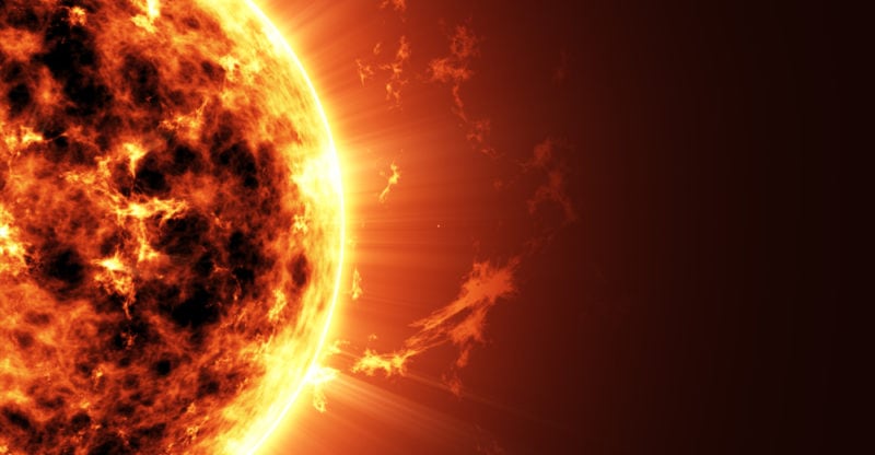 Capturan unos extraños ojos en el Sol