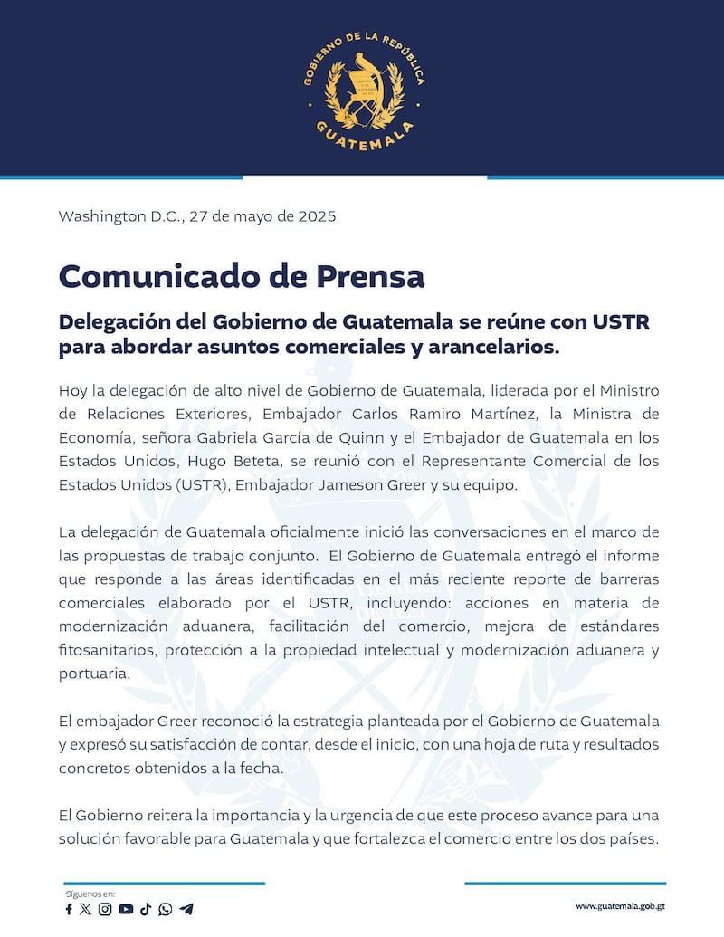 Comunicado